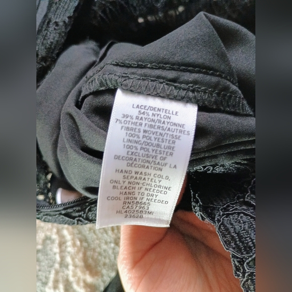 Chelsea28 | Dress Jumpsuit | Size 4 | Black - Picture 12 of 14